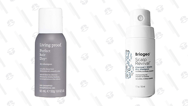 If you have a newborn baby, washing your hair is probably not a priority. So it’s totally fair to turn to dry shampoo, like Living Proof’s Perfect Hair Day or Briogeo’s Scalp Revival, to give your stands a quick refresh.